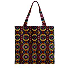 Artwork By Patrick-squares-5 Zipper Grocery Tote Bag by ArtworkByPatrick