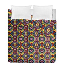 Artwork By Patrick-squares-5 Duvet Cover Double Side (full/ Double Size) by ArtworkByPatrick