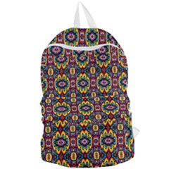 Artwork By Patrick-squares-5 Foldable Lightweight Backpack