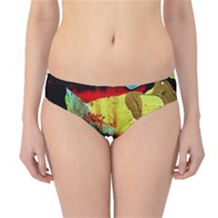 Yellow Dolphins   Blue Lagoon 4 Hipster Bikini Bottoms