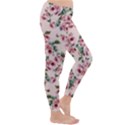 Pink Roses and Butterflies Classic Winter Leggings View3