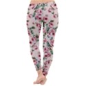 Pink Roses and Butterflies Classic Winter Leggings View4