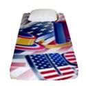 United States Of America Usa  Images Independence Day Fitted Sheet (Single Size) View1