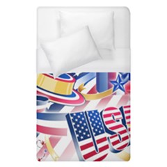 United States Of America Usa  Images Independence Day Duvet Cover (single Size) by Sapixe