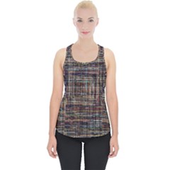 Unique Pattern Piece Up Tank Top