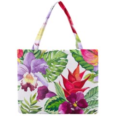 Vector Pattern Tropical Mini Tote Bag