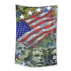 Usa United States Of America Images Independence Day Small Tapestry by Sapixe