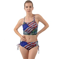 Usa United States Of America Images Independence Day Mini Tank Bikini Set by Sapixe