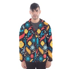 Virus Pattern Hooded Wind Breaker (men) by Sapixe