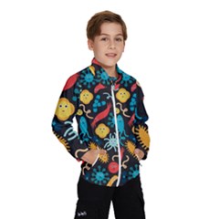 Virus Pattern Wind Breaker (kids) by Sapixe