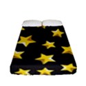 Yellow Stars Pattern Fitted Sheet (Full/ Double Size) View1