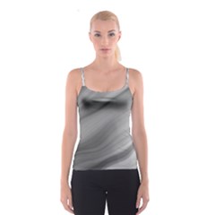 Wave Form Texture Background Spaghetti Strap Top by Sapixe