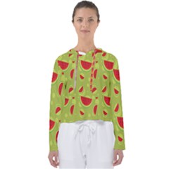 Watermelon Fruit Patterns Women s Slouchy Sweat