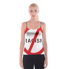 No Racism Spaghetti Strap Top