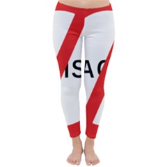 No Racism Classic Winter Leggings