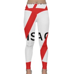 No Racism Classic Yoga Leggings by demongstore