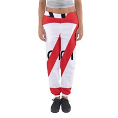 No Racism Women s Jogger Sweatpants by demongstore