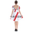 No Racism Short Sleeve Bardot Dress View2