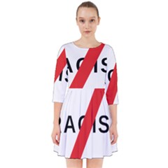 No Racism Smock Dress by demongstore