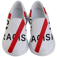 No Racism Kid s Lightweight Slip Ons by demongstore