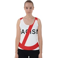 No Racism Velvet Tank Top by demongstore