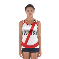 No Racism Sport Tank Top  by demongstore