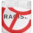 2000px No Racism Svg Duvet Cover Double Side (King Size) View1