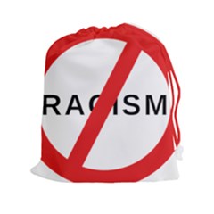 2000px No Racism Svg Drawstring Pouches (xxl) by demongstore