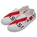 2000px No Racism Svg Men s Canvas Slip Ons View2