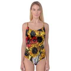 Sunflowers In A Scott House Camisole Leotard  by bestdesignintheworld