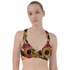 Sunflowers In A Scott House Sweetheart Sports Bra by bestdesignintheworld