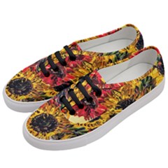 Sunflowers In A Scott House Women s Classic Low Top Sneakers by bestdesignintheworld