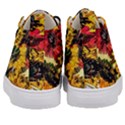 Sunflowers In A Scott House Kid s Mid-Top Canvas Sneakers View4