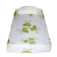 Photographic Floral Decorative Pattern Fitted Sheet (single Size) by dflcprints