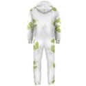 Photographic Floral Decorative Pattern Hooded Jumpsuit (Men)  View2