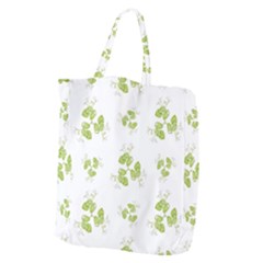 Photographic Floral Decorative Pattern Giant Grocery Zipper Tote