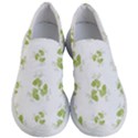 Photographic Floral Decorative Pattern Women s Lightweight Slip Ons View1