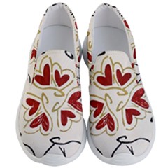 Loving Hearts Men s Lightweight Slip Ons