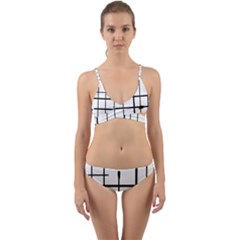 White Limits By Jandi Wrap Around Bikini Set