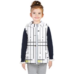 White Limits By Jandi Kid s Hooded Puffer Vest