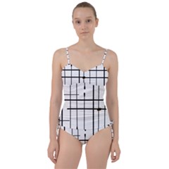 White Limits By Jandi Sweetheart Tankini Set by Art2City