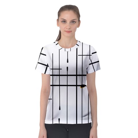 White Limits By Jandi Women s Sport Mesh Tee by Art2City