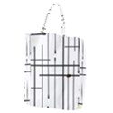 White Limits By Jandi Giant Grocery Zipper Tote View1