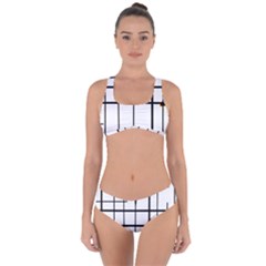 White Limits By Jandi Criss Cross Bikini Set by Art2City