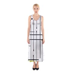 White Limits By Jandi Sleeveless Maxi Dress