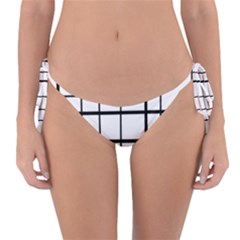 White Limits By Jandi Reversible Bikini Bottom by Art2City