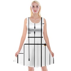 White Limits By Jandi Reversible Velvet Sleeveless Dress by Art2City