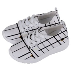 White Limits By Jandi Kids  Lightweight Sports Shoes