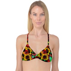 Sunflowers In Elizabeth House Reversible Tri Bikini Top by bestdesignintheworld