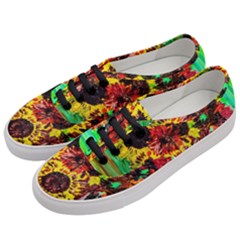 Sunflowers In Elizabeth House Women s Classic Low Top Sneakers by bestdesignintheworld